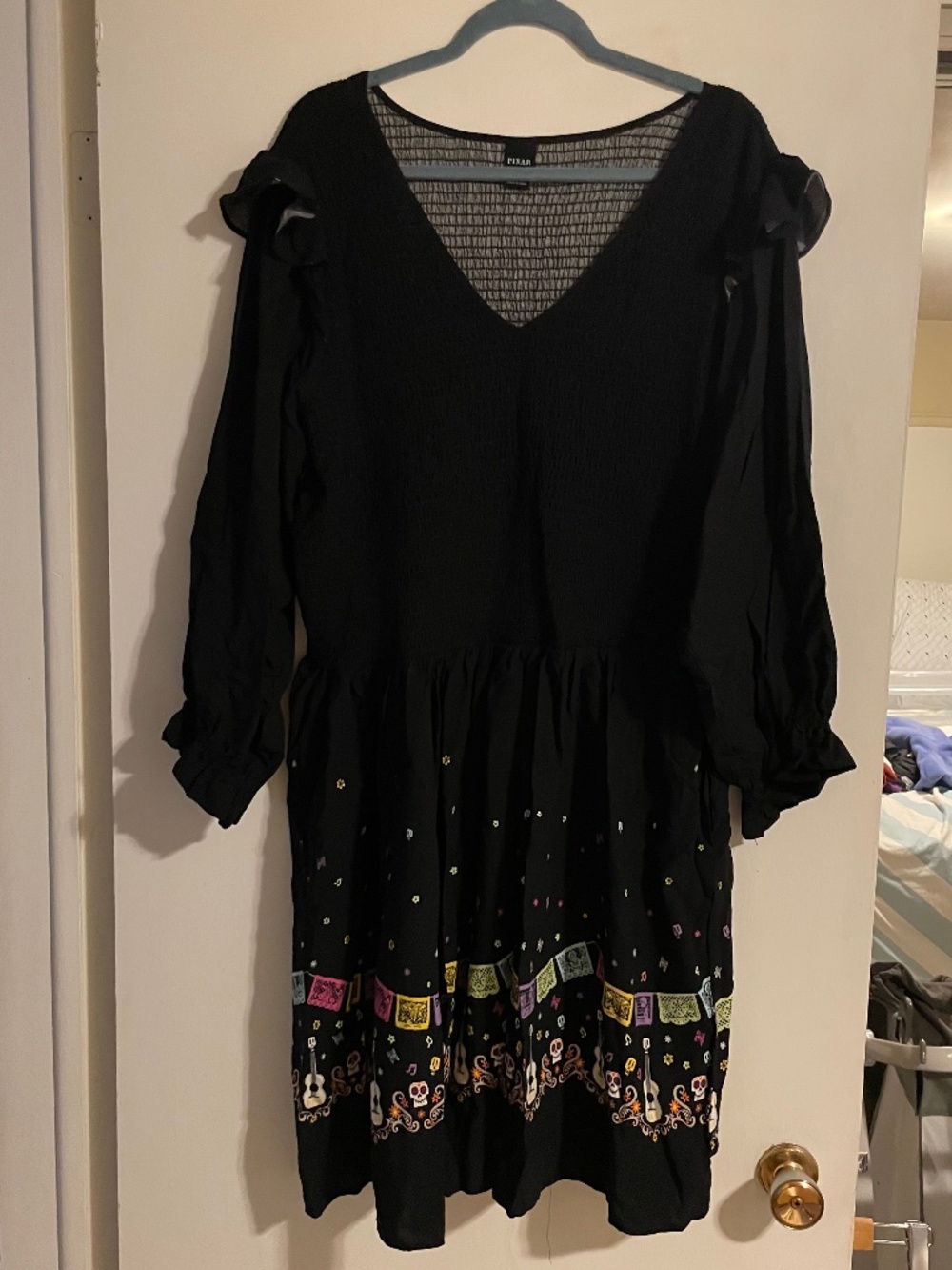 RARE Disney Pixar Coco Guitars & Icons Dress size 2
